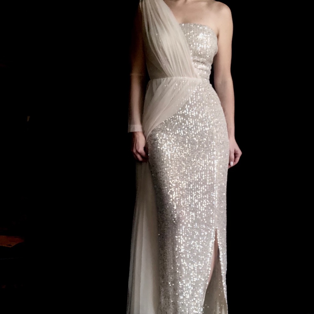Fervente Sequin Long Dress  Size 36